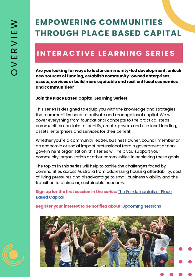 Learning Series Brochure